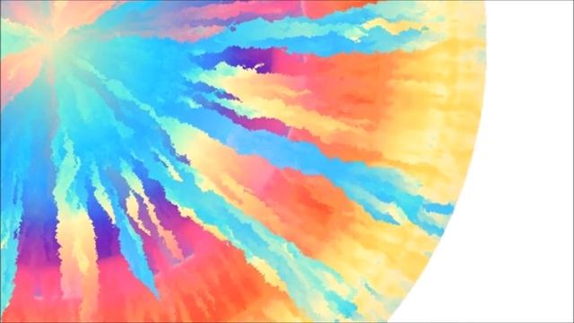 Steve's Generative Art. Abstract 6 - Rainbow Smoke (Swatches)