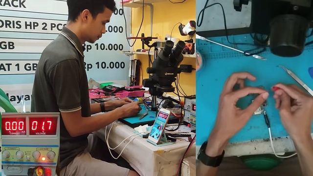 perbaikan samsung a30 mati total part 1
