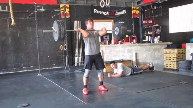 Dylan clean & jerk 125 kg (275 lb)