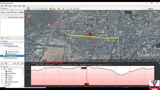 2.Google earth all function, How to convert Degree to UTM, Tracing location, area and road(#48)