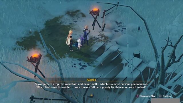 GENSHIN IMPACT Albedo/DragonSpine Event Part 2
