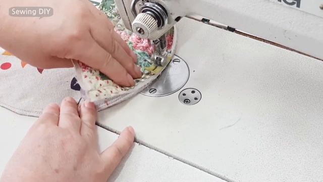 DIY Cute purse bag/Bag making/crossbody tutorial/make a bag/탬버린백 만들기/가방 만들기/sewing
