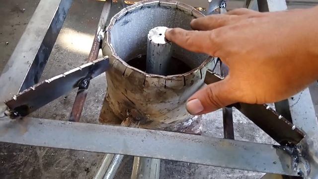 DIY* STEP BY STEP FULL TUTORIAL HOW TO MAKE CURVE TYPE LASER BLUE FLAME WASTE OIL STOVE/PAANO GAWIN