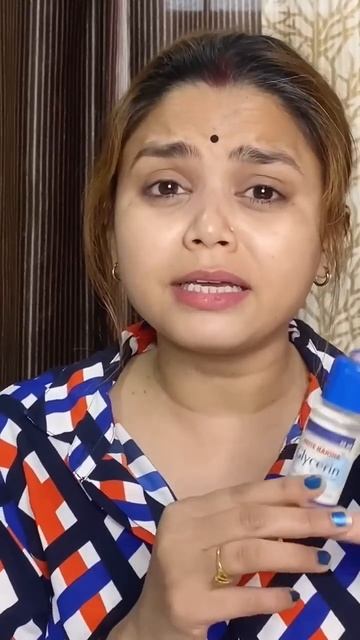 Glycerine on Face overnight ? #shorts #shortsvideo