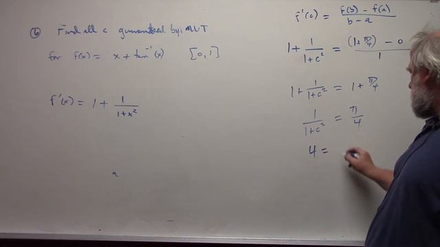 Math 131: Mean Value Theorem