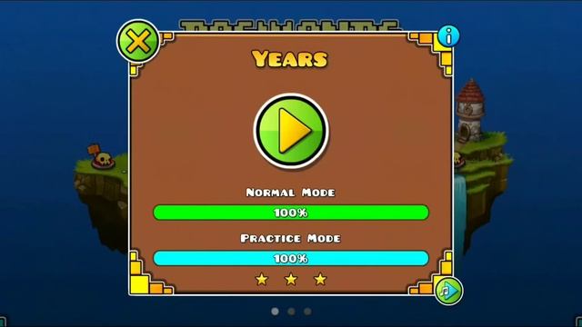 геометри даш ворлд прохождение (1часть)|geometry dash world passing (1 part)