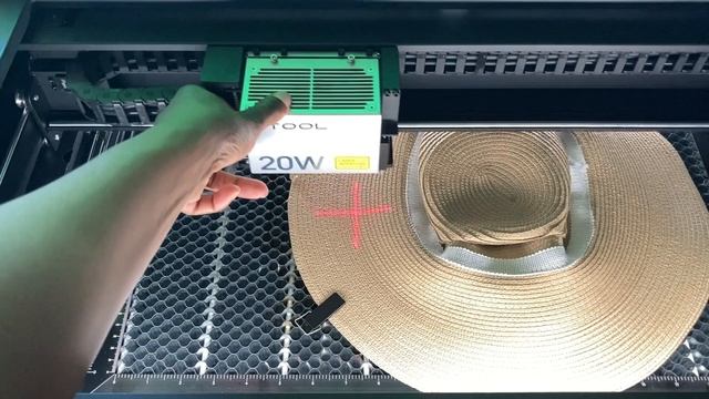 xTool S1 Sun Floppy Straw Hat Laser Engraving Tutorial Beginner Friendly