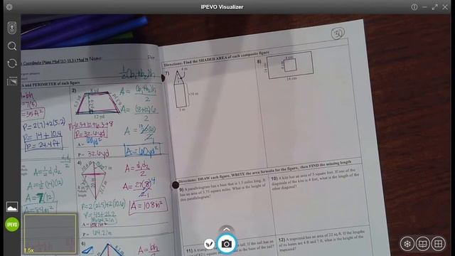 VL-1431: 13.1-13.3 & Mod 14 STUDY GUIDE (Area & Perimeter of Polygons including Coordinate Geometry