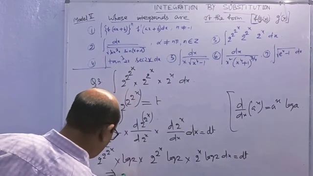 INTEGRATION BY SUBSTITUTION( model-V) Part 3