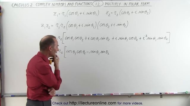 Calculus 2: Complex Numbers & Functions (12 of 28) Multiply in Polar Form