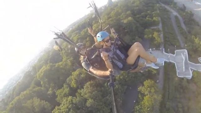 tandem paragliding in burgas