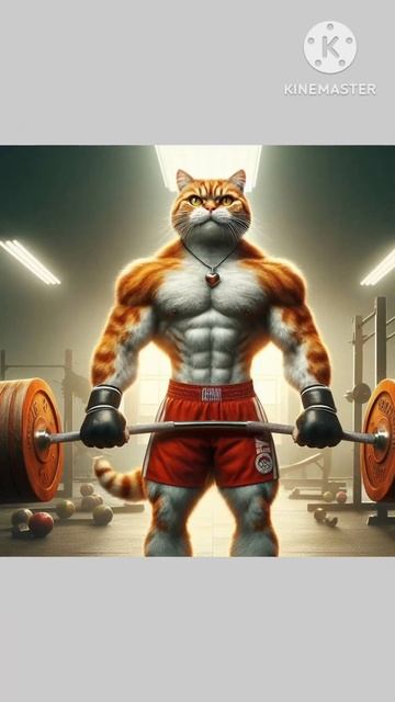 kitty boxing match # sad cat # happy # happy story # cute cat # ai cat# cute # cat ai# cat story #🤩