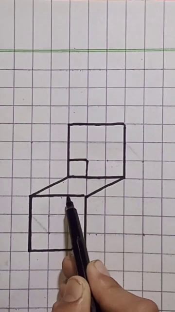 3D drawing 🐸 #youtubeshorts #3ddrawing #shorts