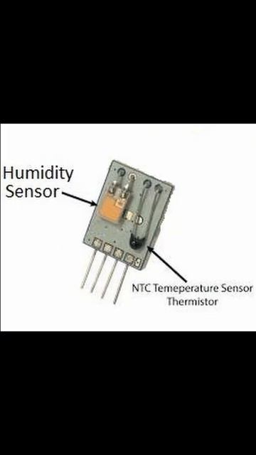 DHT-11 Temperature and Humidity Sensor #Shorts #arduino | The Learning Critter