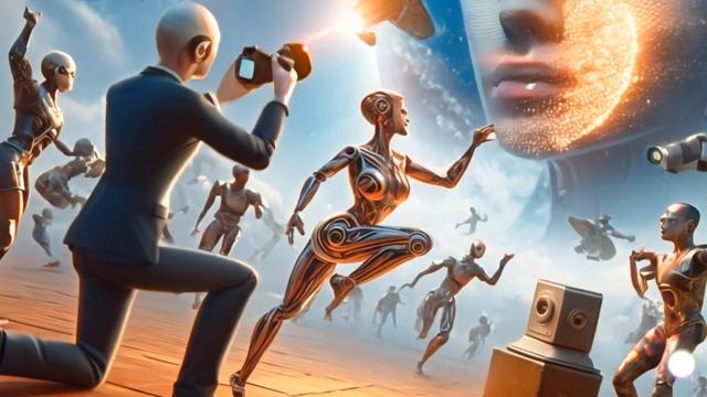 Искусственный фильм Цифра. Музыка, голос и изображения созданы искусственным интеллектом.