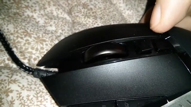Logitech G502 - Scroll Wheel Test