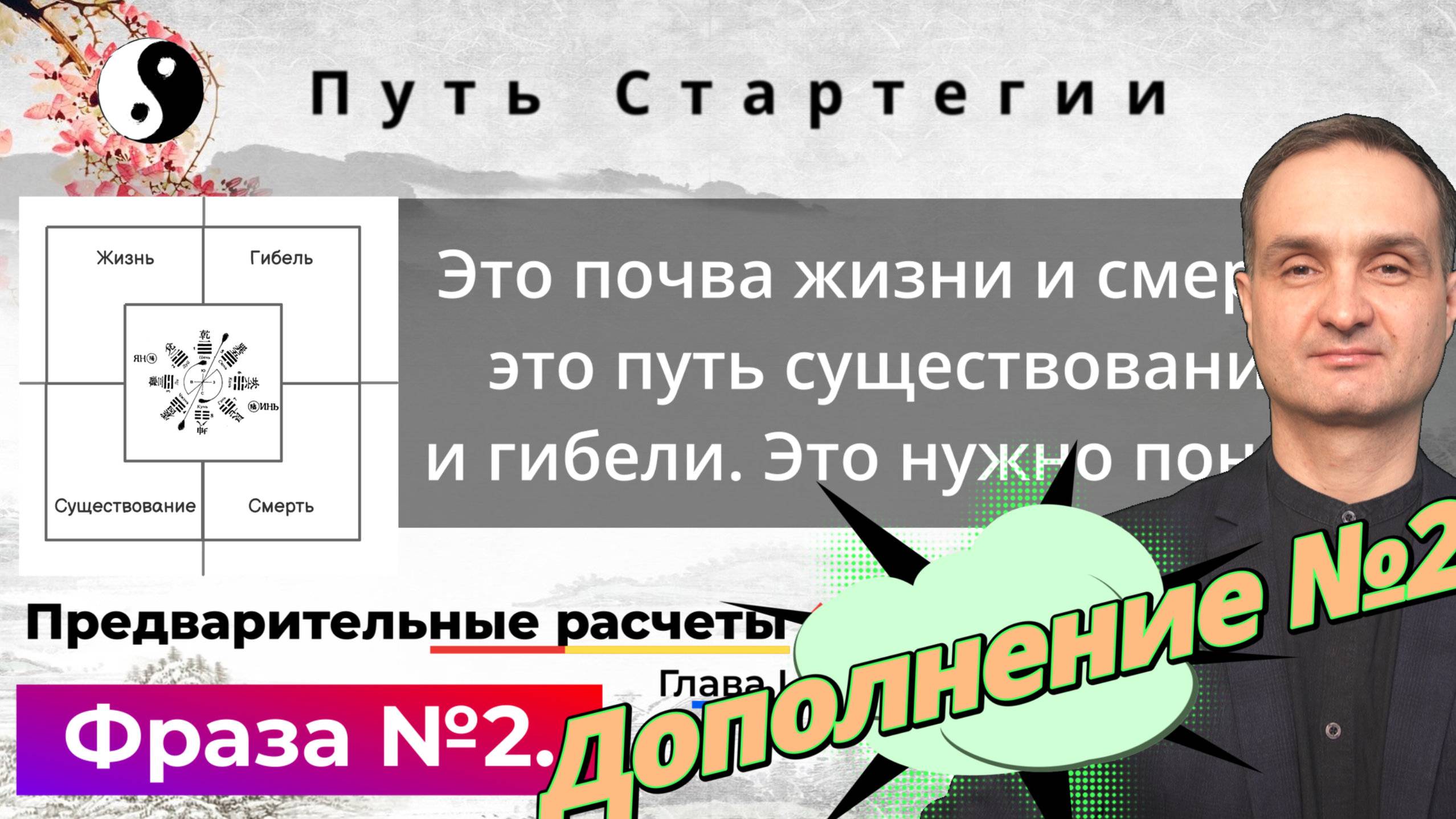 Сунь-цзы. Фраза №2. Дополнение 2. Это почва жизни и смерти, это путь существования и гибели.