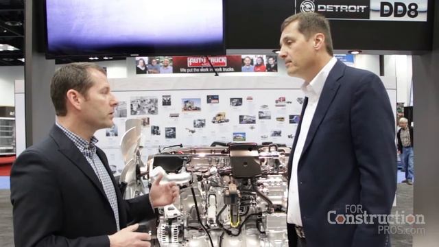 Detroit DD8 6-cylinder Diesel with PTO Capability