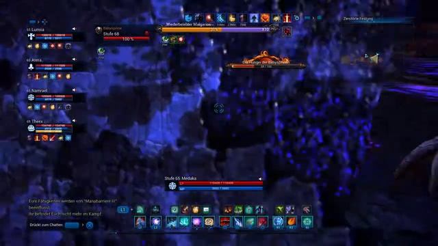 TERA PS4 - Lachelitas Ruins first clear as Mage
