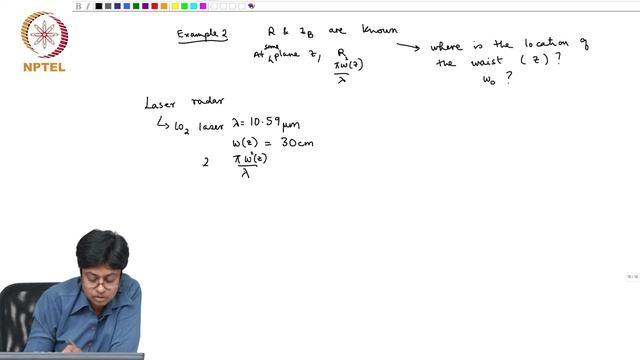 #30 Application of Gaussian Beam Equations | Optical Engineering