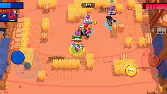 Brawl Stars / Захват Кристаллов 287 / Метатель ТИК / Бравл Старс