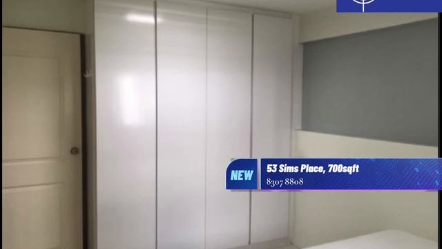 3-Room HDB Flat, 700sqft In Sims Place, Walk To Aljunied MRT
