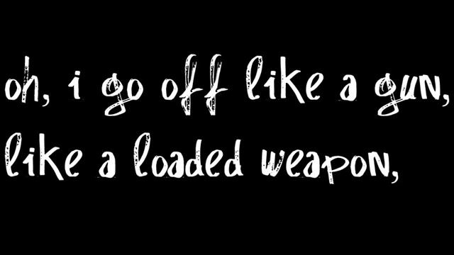 Armchair Cynics Bang (Lyrics on screen)