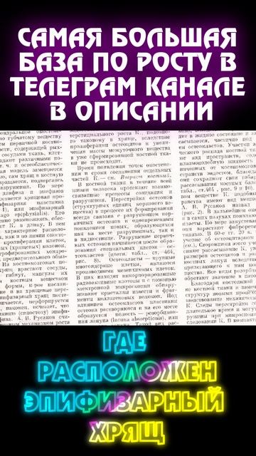 За счет эпифизарного хряща кость растет в длину