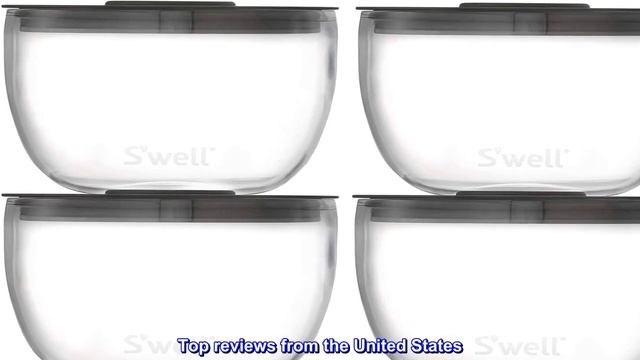 Great product -  S'well Eats 2-in-1 Nesting Food Bowls, 10oz, Clear