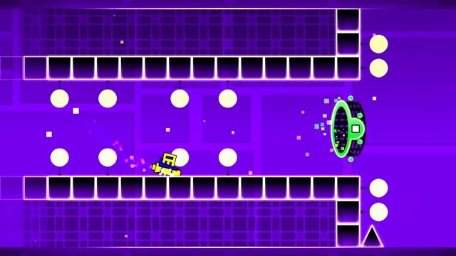 Играем в Geometry Dash (ПЕРВЫЕ ТРИ УРОВНЯ)
