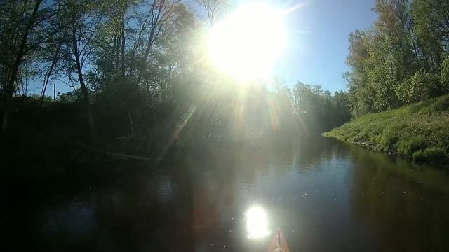 Ogre - сплав ,  3 denj ( Cirsti - Tilts P80) 115 km 19-21maja 2017