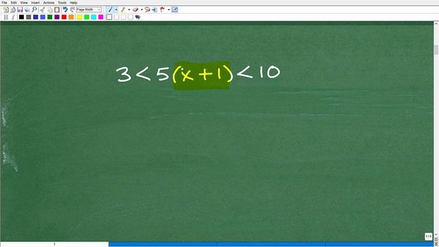 Let’s solve and graph the INEQUALITY step-by-step….