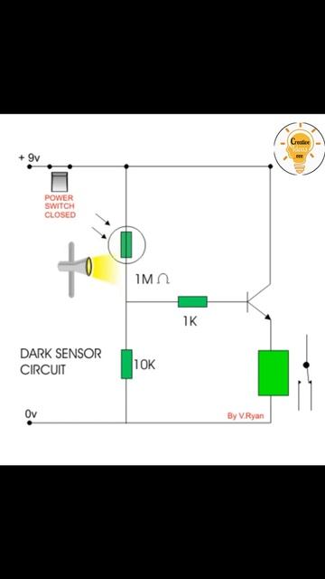 LDR Circuits with Relay #CreativeideasEEE | #LABVIEWCreativeideasEEE ||
