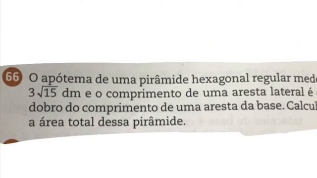 Geometria- Prisma e pirâmide