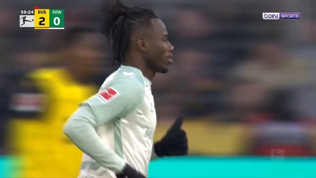 Borussia Dortmund 22 Werder Bremen  Bundesliga 2425 Match Highlights