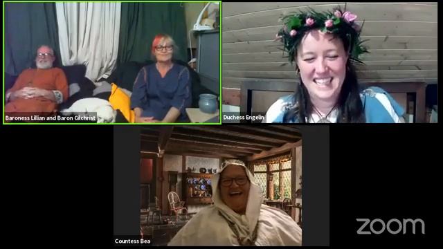 Laugh with Lillian d'Ath and Gilchrist Morgan
