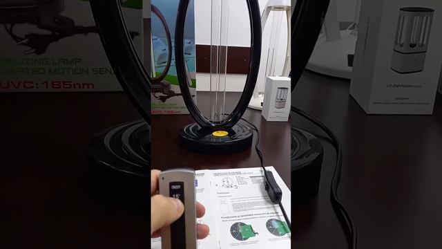 Lampa UV-C cu senzor radar