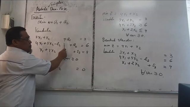Pengantar Optimisasi : Metode simplex dengan excel || Dr. M.D.H. Gamal, M.Sc