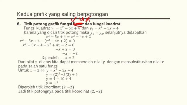 Persamaan dan Fungsi Kuadrat part 4