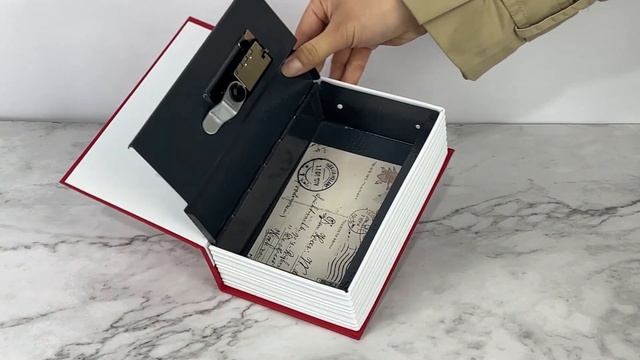 Book Safe BC S Red