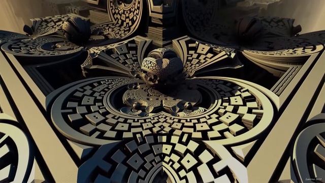 Ancient Echoes - A Mandelbulb 3D Fractal Animation
