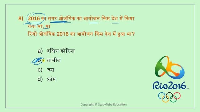 Static GK & Current Affairs |India At Olympics| Tokyo Olympic 2020-21 | Important 80+ MCQs  | Part