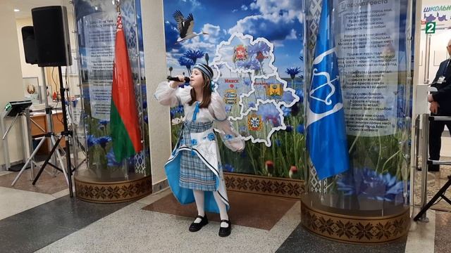 "Матухна-Зямля" в исполнении Павлючук Елизаветы.
