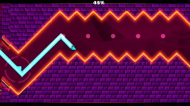 прошёл полностью power trip в Geometry dash subzero! показал богатырскую силу!