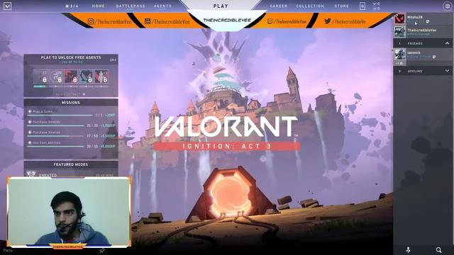 Streaming VALORANT