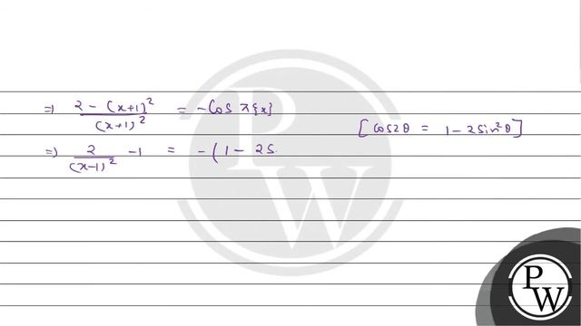 The number of solutions of the equation \( \cos ^{-1}\left(\frac{1-x^{2}-2 x}{(x+1)^{2}}\right)=...