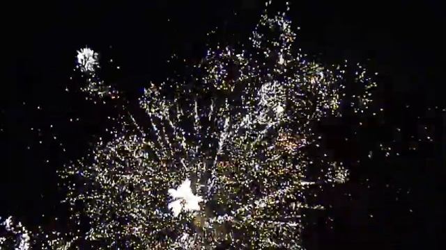 Фейерверк на день города Хуст