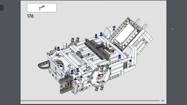 LEGO Technic 42158 NASA Mars Rover Perseverance instructions