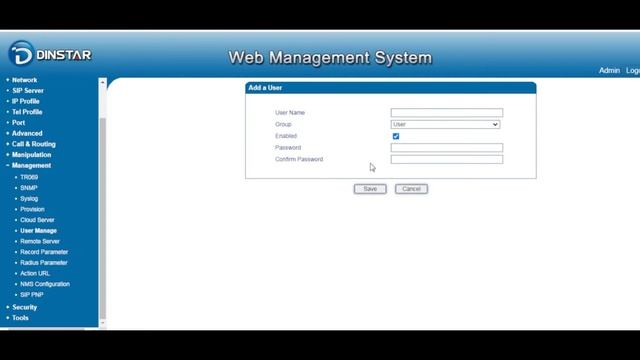 Part-1 How to manage TR069 of DINSTAR Analog VoIP Gateway