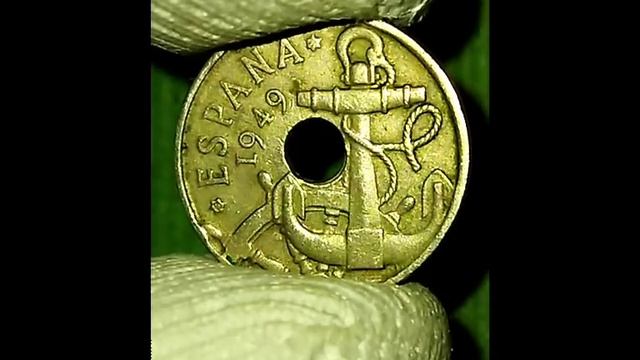 Spanish coin 50 centimos